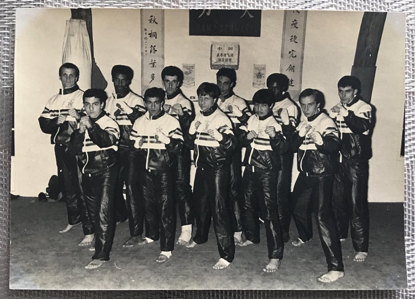 Equipe de France avant le départ pour Hong Kong